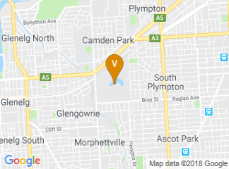 map of Morphettville Racecourse