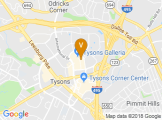 map of The Ritz-Carlton, Tyson's Corner