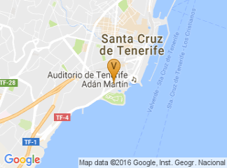 map of Auditorio de Tenerife