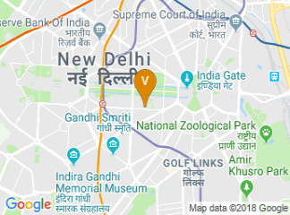 map of Vigyan Bhawan Auditorium