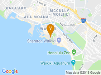 map of Hale Koa Hotel