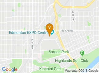 map of Edmonton Expo Centre