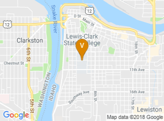 map of Lewis-Clark State College