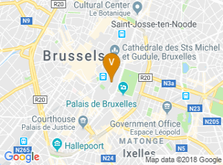 map of Galerie Ravenstein