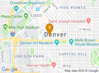 map of The Denver Athletic Club