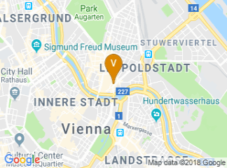 map of Webster Vienna Private University