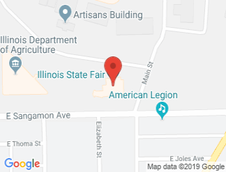 map of Illinois State Fair