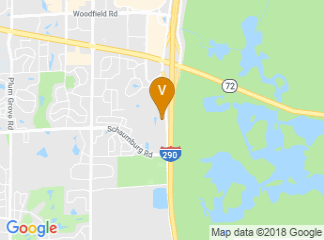 map of Chicago Marriott Schaumburg