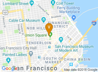 map of San Francisco Marriott Union Square