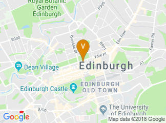map of Royal College of Physicians of Edinburgh