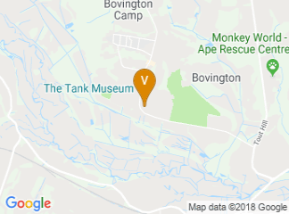 map of The Tank Museum