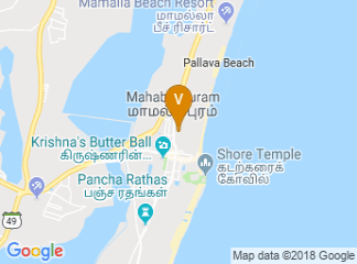map of Radisson Blu Resort Temple Bay Mamallapuram