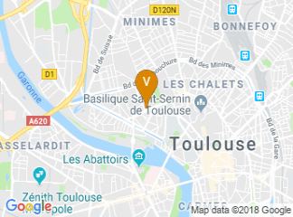 map of Toulouse Business School
