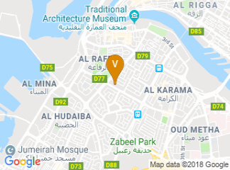 map of Grand Excelsior Hotel Bur Dubai