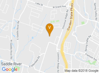 map of Hilton Woodcliff Lake
