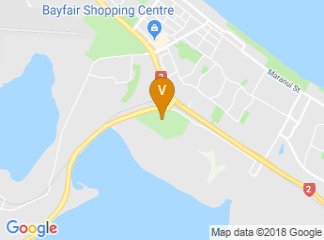 map of ASB Baypark Arena