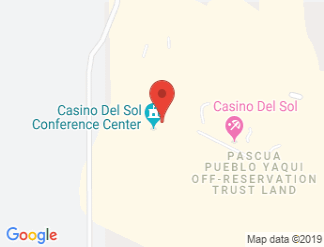 map of Casino Del Sol Resort