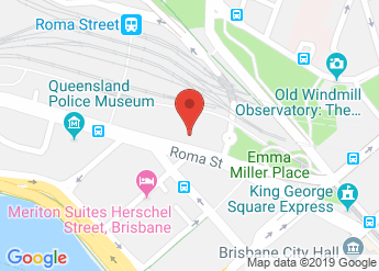 map of Hotel Jen Brisbane
