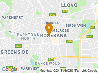 map of Crowne Plaza Johannesburg - The Rosebank