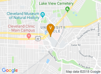 map of Case Western Reserve University
