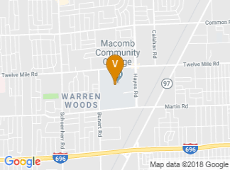 map of Macomb Community College