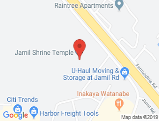 map of Jamil Shrine Temple