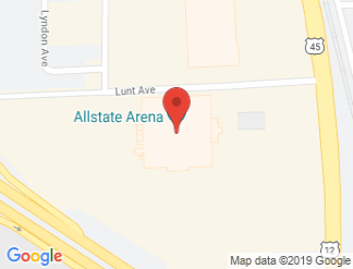 map of Allstate Arena