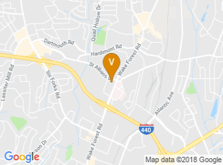 map of Hilton North Raleigh/Midtown