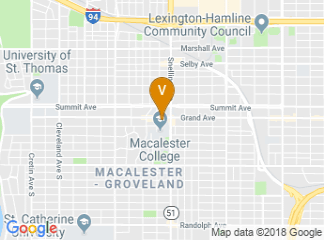 map of Macalester College