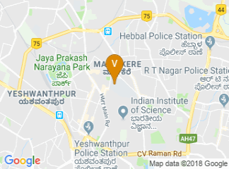map of Ramaiah Institute of Technology