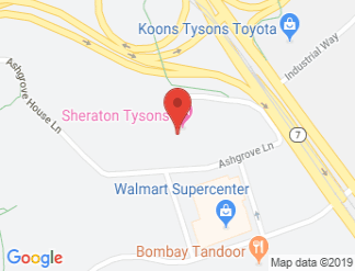map of Sheraton Tysons Hotel