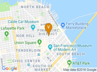 map of The Julia Morgan Ballroom