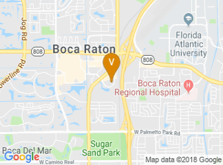 map of Boca Raton Marriott at Boca Center