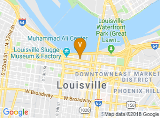 map of The Kentucky Center for the Performing Arts
