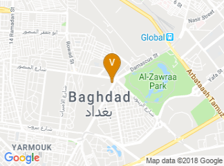 map of Baghdad International Exhibition