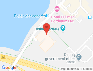 map of Bordeaux Convention Center