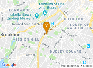 map of Reggie Lewis Track and Athletic Center