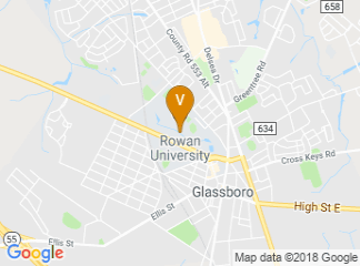 map of Rowan University
