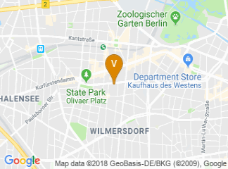map of Abba Berlin Hotel