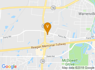 map of Hotel Arista - Naperville, Illinois (IL)