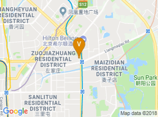map of The Westin Beijing Chaoyang Hotel