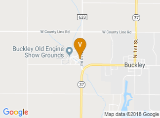 map of Buckley Old Engine Show