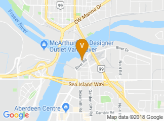 map of River Rock Casino Resort