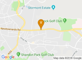 map of Stormont Hotel Belfast