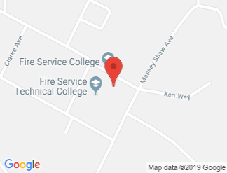 map of Fire Service College