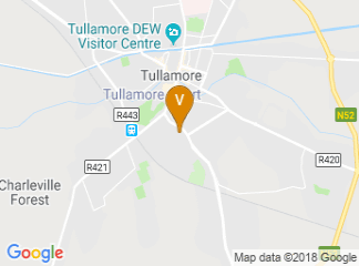 map of Tullamore Court Hotel