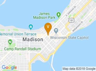 map of Madison Museum of Contemporary Art