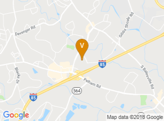 map of Greenville Marriott
