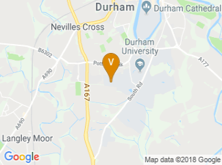 map of Durham University Business School