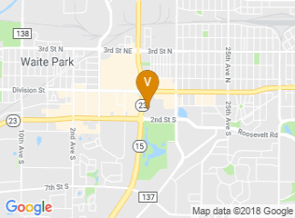 map of Holiday Inn St. Cloud